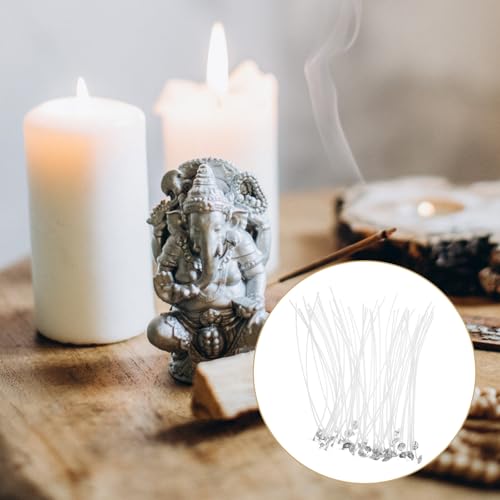 50 mechas de algodón para velas, precortadas para DIY miniatura 5