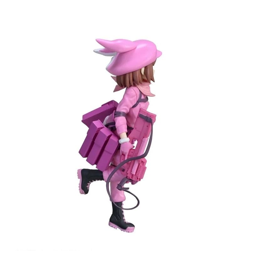 Gun Gale Online LLENN Action Figure, Pink Combat Outfit