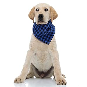 Christmas Dog Bandanas, 6 Pieces Triangle Dog Bandana Washable Square Plaid Printing Dog Adjustable Kerchief Set for Small to Large Dog Puppy Cat (Mature Style,16.1 Inch) Christmas Dog Bandanas, 6 Pieces Triangle Dog Bandana Washable Square Plaid Printing Dog Adjustable Kerchief Set for Small to Large Dog Puppy Cat (Mature Style,16.1 Inch)