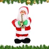 Design adapté aux enfants : cette poupée de Père Noël dansante est conçue avec une finition lisse et sûre qui offre une option de jouet sûre pour que les parents puissent compter sur elle, les enfants peuvent vivre des moments de fête sans se soucier des dommages potentiels pendant le jeu, grâce aux coins arrondis et aux matériaux choisis pour un confort optimal et un plaisir lors des fêtes de Noël et des réunions de famille.