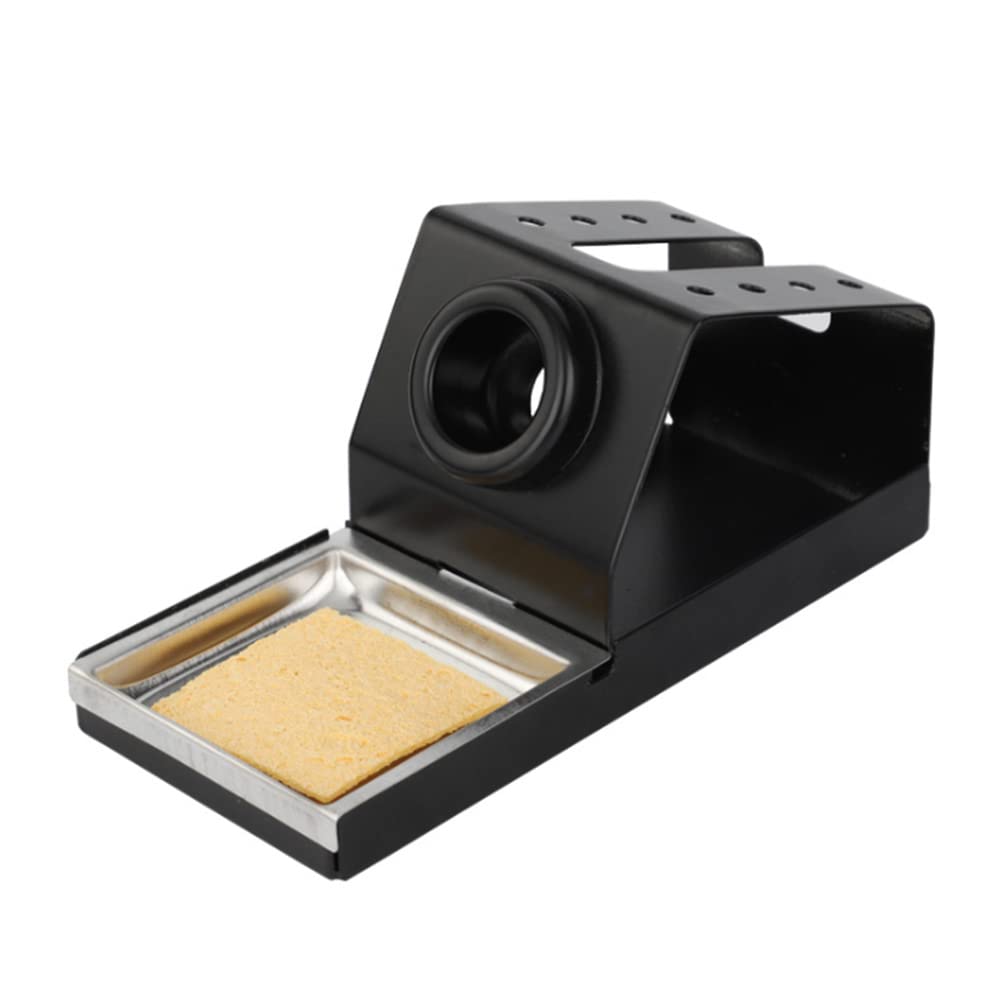 Supporto Per Saldatore BIGtec - Con Spugna, Base In Metallo, Per Saldature Sicure E Ordinate