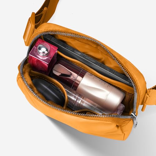 Image of JSJ Mini Fanny Pack for Women & Men,Valentines Day Gifts for Girls Teens Kids Daughter Sister Her,Trendy Stuff Crossbody Bags Cute Everywhere Belt Bags. (Orange)