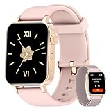 Orologio Smartwatch Donna Uomo - Rispondi ed Effettua Chiamate, Ossimetro (SpO2) Sonno...