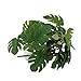 JTLB Reptile Terrarium Decoration, Plastic Turtle Leaf Rattan Simulation, Ideal for Bearded Dragon, Lizard, Gecko, Snake Habitat Enrichment