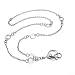 LUXIANDA lanyards for id Badges Perfect for Office Products Women, Perfect for Employee Id Badges and Keys Stainless Steel Chain