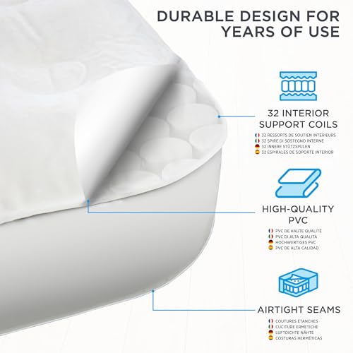 Lit d'appoint gonflable Ivation EZ-Bed pour éviter le mal de dos des invités - 6