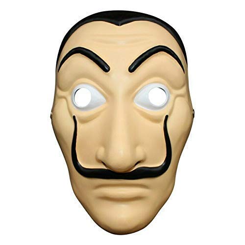 HELLO TRADERS La Casa De Papel Mask Money Heist Salvador Dali Face Mask