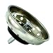 DANCO Kitchen Sink Basket Strainer Splash Guard with Stationary Post, Stainless Steel, 1-Pack (88275)