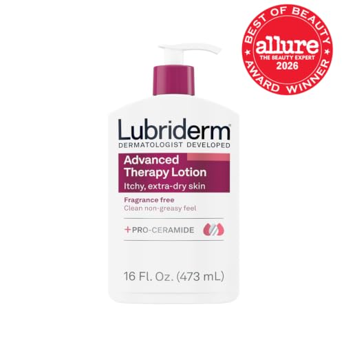 Lubriderm Advanced Therapy Hand & Body Lotion, Fragrance Free, 16 fl. oz