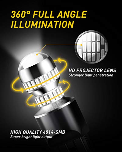 image for AUXITO 7443 Red LED Bulbs,7440 7443R LED Bulbs T20 7441 7444 LED Light