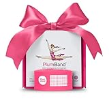 The PlumBand - Powerful Stretch Band for Dance & Ballet - Small & Regular Sizes - Gift-Ready Box - Instruction Booklet and Travel Bag Included (Small, Pink)