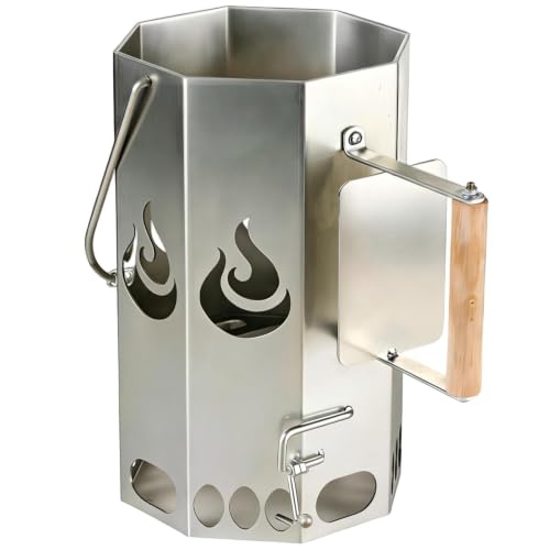 Ember Echo Heavy-Duty Charcoal Chimney Starter