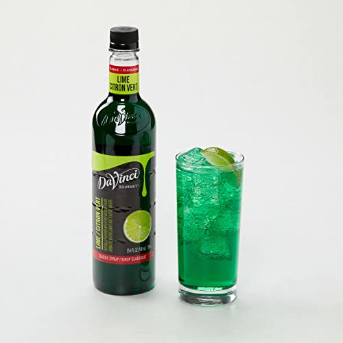 Image of DaVinci Gourmet Classic Lime Syrup, 25.4 Fluid Ounces (Pack of 1)
