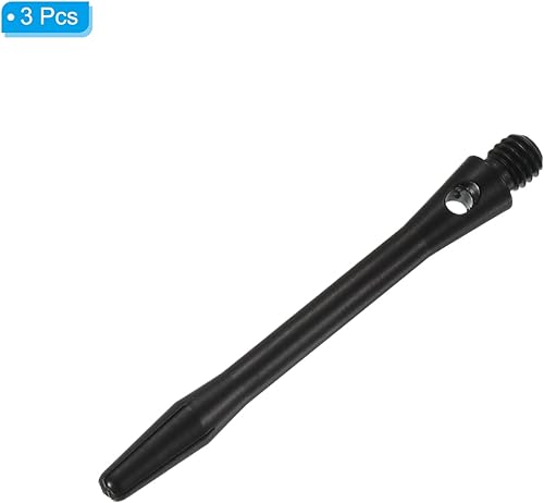 Miniatura 3 de PATIKIL Ejes de dardo, rosca mediana de 2 BA de aluminio, tallos de dardos accesorios de lanzamiento para punta de acero
