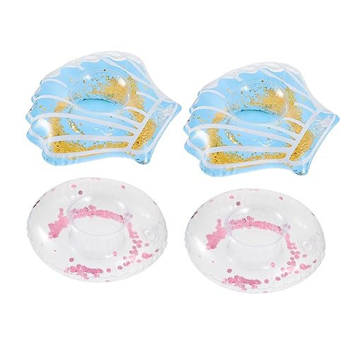 UPKOCH 12Piezas Soporte Inflable Bebidas de Juguete Agua Fiesta y Color Aleatorio Accesorio Educativo