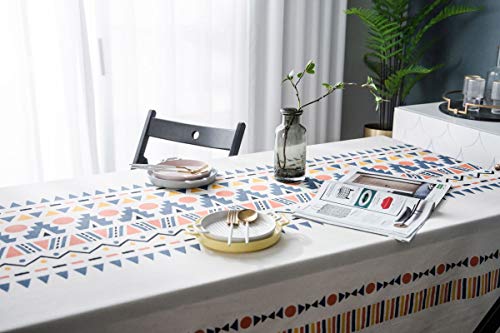Nappe picnic imprimé géométrique moderne 140x250 - 6