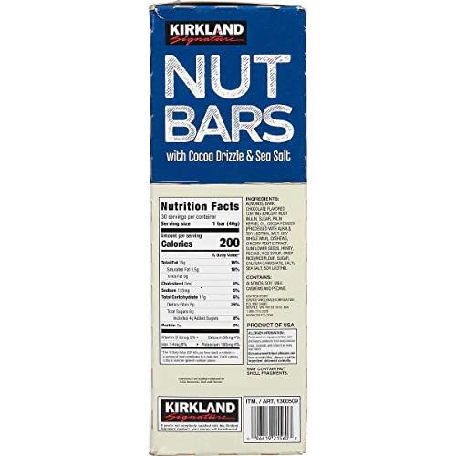 Kirkland Signature – Nut Bars With Coco Drizzle And Sea Salt (Box/30 Bars) + Mixed Nuts 2Lb + Sunsweet, Dried Plums, Pitted Prunes, 3.5Lb (3 Units Total) #TOP2