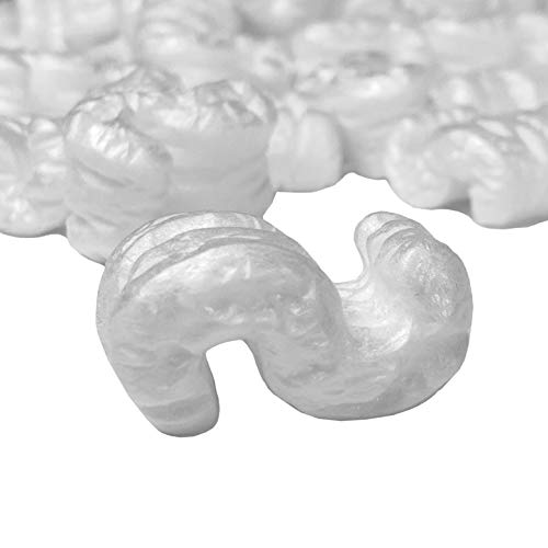 Uboxes Packing Peanuts White 3.5 Cuft, Peanuts3Cuft #TOP3