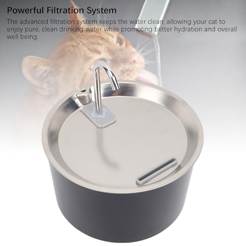 Fuente para Gatos de Plástico y Acero 3L Automática miniatura 4