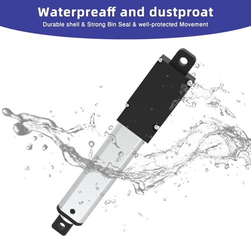 Lcvxyerq MINI005 4 Inch 28Lbs Mini Stroke 12V Electric Linear Actuator 4Mm/Sec Linear Motion Actuator thumb #5