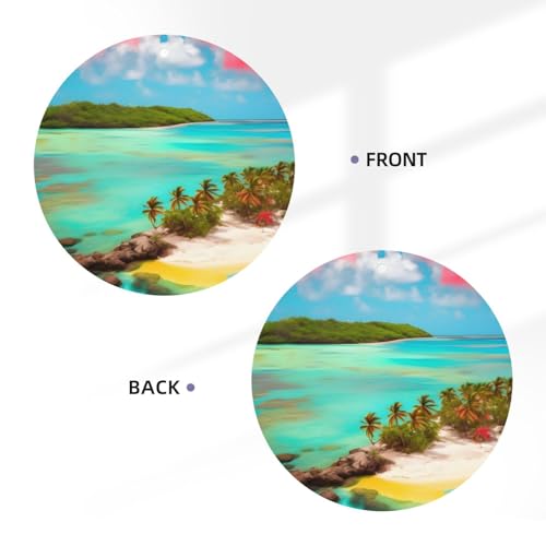 Hojas aromáticas para auto Caribbean Scenery miniatura 3