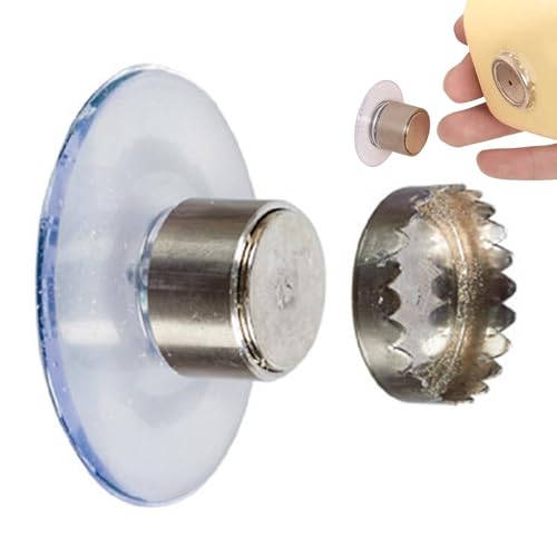 Soporte magnético para jabón, jaboneras con ventosa, soporte para jabón que ahorra espacio, soporte para jabón inoxidable, organizador de jabón de baño, soporte de jabón montado en la pared, sin