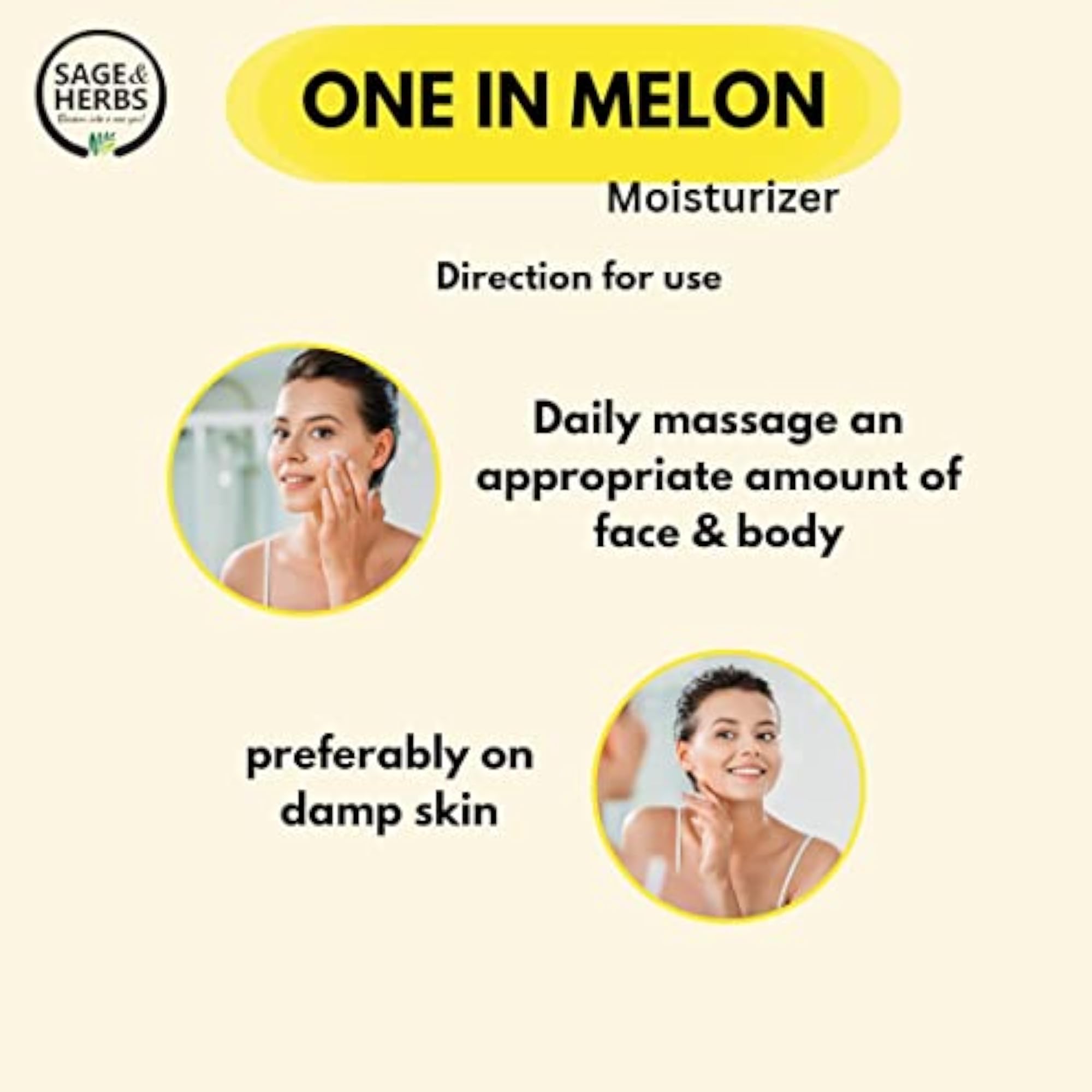 Moisturizer Lotion for Women & Men, 100 ml