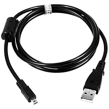 MaxLLTo USB Cable for Nikon Coolpix S2600 S2500 S3000 S3200 S4300 S6100, Extra Long 5ft 2in1 USB Data SYNC-Charge Charging Cable Cord for Nikon Coolpix S2600 S2500 S3000 S3200 S4300 S6100 Camera