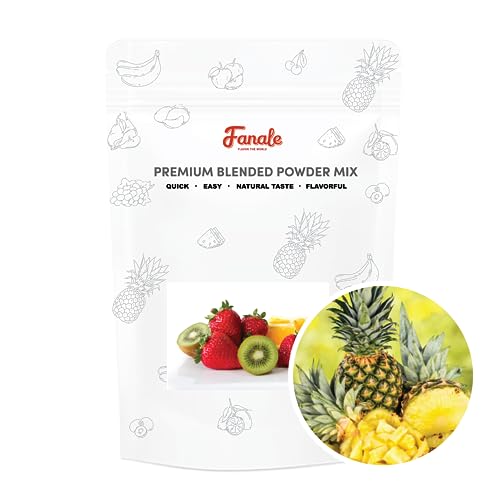 Fanale Premium Pineapple Bubble Tea Flavoring Powder | Perfect for Baking, Smoothies, Desserts and Drinks | Instant Flavoring Powder for Boba Milk Tea - 2.2 Pounds (Pack of 1)