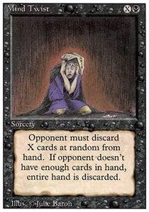 Magic: the Gathering - Mind Twist - Revised Edition Magic: the Gathering - Mind Twist - Revised Edition