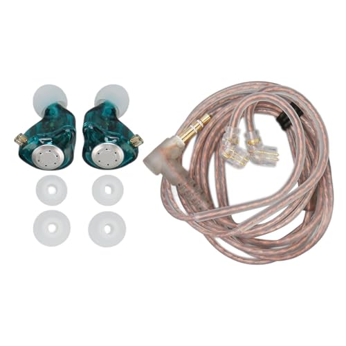 Vroomoto EDX PRO �L���C���z�� �C���z�� �C���[ ���j�^�[ �X�e���I ���X���X �T�E���h HiFi �L���w�b�h 10mm �f���A�����C�h���C�o�[�t�� 3.5mm 0.75 2 �s�� �X�e�[�W �g���x�� �p�t�H�[�}���X�p (�����V�A��)