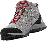 Columbia Redmond 3 Mid WP, Botas Montaña De Sender...: Goma de tracción Omni-Grip que no deja marcas Entresuela ligera Techlite para una comodidad, amortiguación óptima y alto retorno de energía Las superposiciones de cuero sintético proporcionan protección y un bloqueo natural La parte superior de malla...