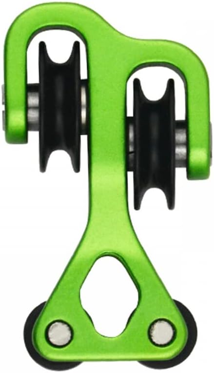 MiOYOOW Bow Cable Slide, Aluminum Alloy Portable Archery Glide Separator Hunting Shooting Accessories for Compound Bow