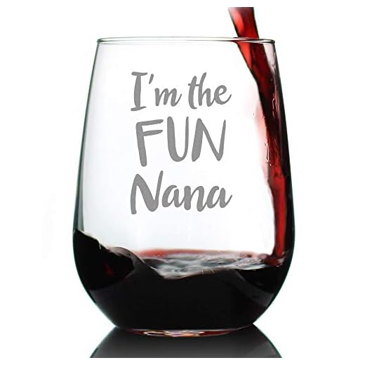 I'm the Fun Nana Wine Glass