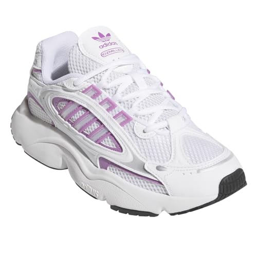 adidas Womens Ozmillen Lace Up Sneakers Shoes Casual - White2