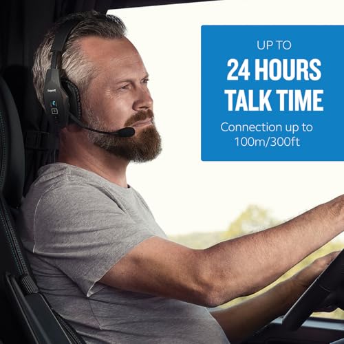 image for BlueParrott B550-XT Mono Bluetooth Wireless Headphones 96% Noise Cance