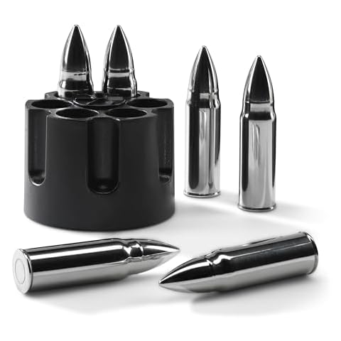 Connoisseur Creations Stainless Steel Whisky Bullets Cover