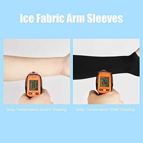 pedkit Mangas de braço de proteção solar para mulheres dos homens protetor de refrigeração respiráve