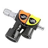 AQUATEC Diving Duo-Alert Air Powered Surface & Underwater Signaling Device Scuba Dive BC BCD Gear,...