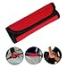 Homoyoyo 2Pcs Luggage Handle Wraps - Durable Red Grips for Comfort and Protection and Gym