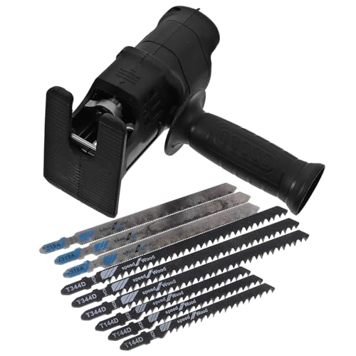 CONGARTENO 電動ドリル対応レシプロソーアタッチメント 多用途木工用往復鋸変換ヘッド 持ち運び簡単 建築現場適用可能