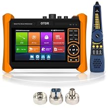 OTDR الألياف البصرية تستر، WANLUTECH 1310/1550 نانومتر 34 ديسيبل/34 ديسيبل OTDR خريطة الحدث OPM OLS VFL CCTV تستر دعم 8 MP TVI CVI AHD 4 K IP كاميرا اختبار PoE/RJ45 كابل TDR اختبار/HDMI VGA في