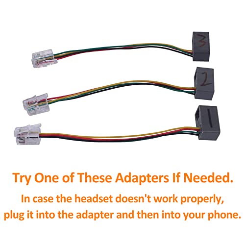 Wantek Rj9 Telephone Headset With Microphone Noise Cancelling, Office Phone Headset Compatible With Plantronics S12 Polycom Vvx310 Vvx410 Vvx411 Avaya 1416 Shoretel 230 Allworx Nec Landline Phones #TOP7
