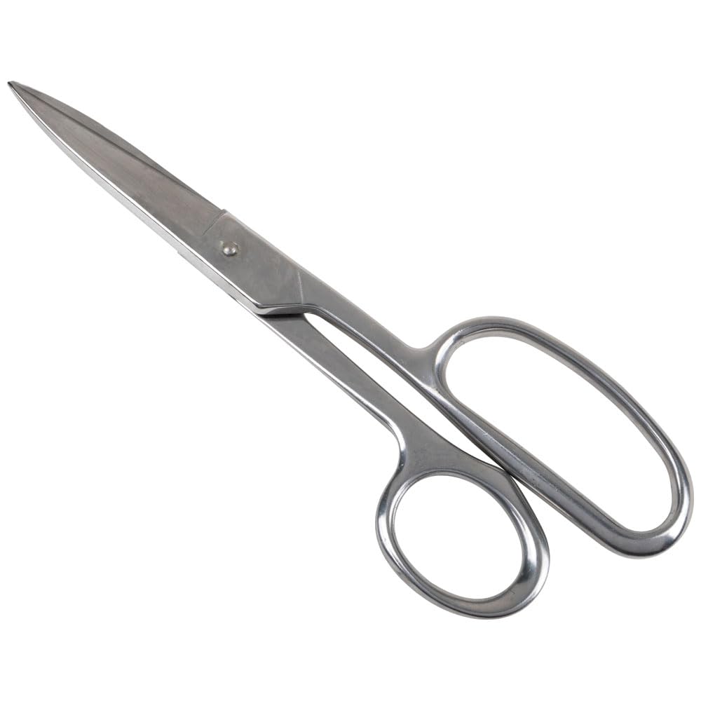 Straight Stainless Trimmer w/Large Ring, 23 cm Klein Tools G758LR - Image 2