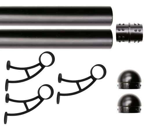Solid Bar Mount Foot Rail Kit, 2