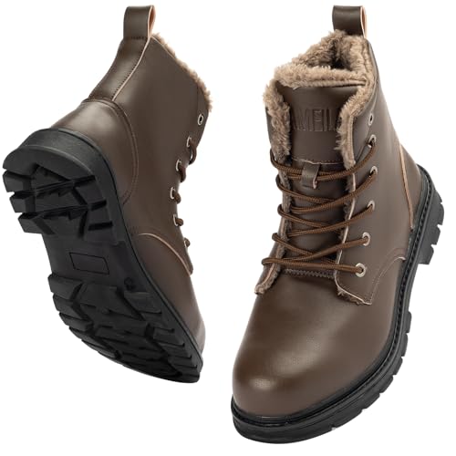 PAMEILA Winterschuhe Damen Wasserdicht Winterstiefel Herren mit...