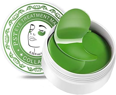 Collagen Eye Mask, POSTA 60 PCS Under Eye Treatment Gels Eye Patches, With Anti-Aging Hyaluronic Acid For Moisturizing & Reducing Dark Circles Puffiness Wrinkles Fine Lines