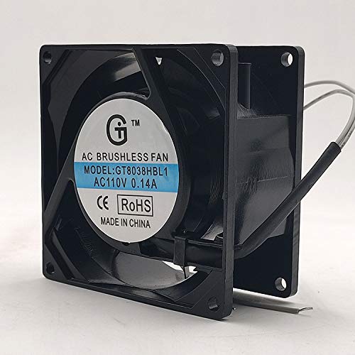 8cm Cabinet axial Fan 110V 0.14A GT8038HBL1 Distribution Box Large air Volume Fan
