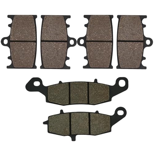Plaquettes de frein avant et arrière pour moto Vulcan 1700 Voyager 2009-2010