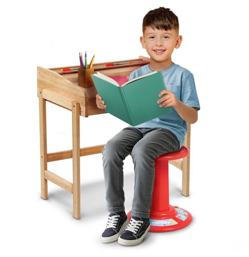 Image of JAKKS Pacific Kid's Mickey Mouse Wiggle Stool Wobble Stools for Seating - Active Learning Stool for Kids, Sitting Balance Chair, Kids Stand Up Stool, Seating Wobble Chair